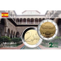 Espagne 2024- Séville- carte commémorative  EuroSymbols Institute