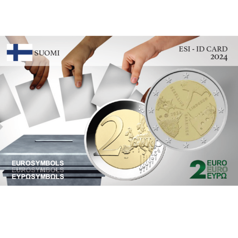 Finlande 2024- Séville- carte commémorative  EuroSymbols Institute