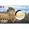 France 2025- Louvre - carte commémorative  EuroSymbols Institute