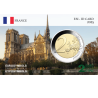 France 2025- Notre Dame de Paris- carte commémorative  EuroSymbols Institute