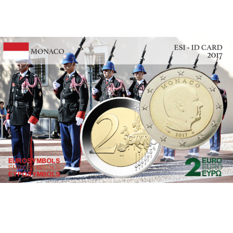 Monaco Collection 2017/2022 - carte commémorative  EuroSymbols Institute