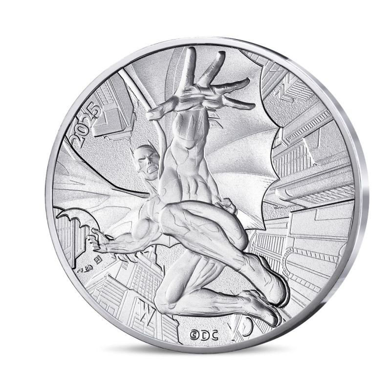 Monnaie de Paris 2025-   DC COMICS - Coffret + VAGUE 1+Vague 2- La collection Complète 10€ Argent