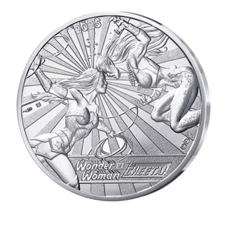 Monnaie de Paris 2025-   DC COMICS - Coffret + VAGUE 1+Vague 2- La collection Complète 10€ Argent