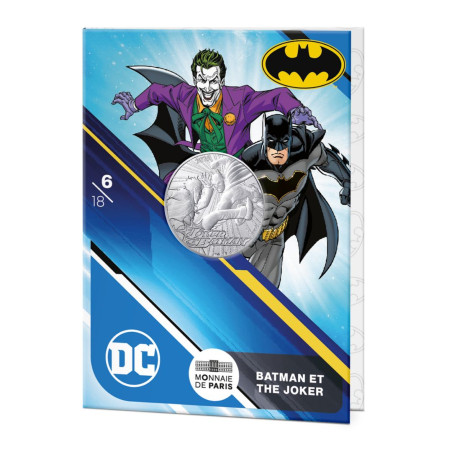 Monnaie de Paris 2025-   DC COMICS - Coffret + VAGUE 1+Vague 2- La collection Complète 10€ Argent