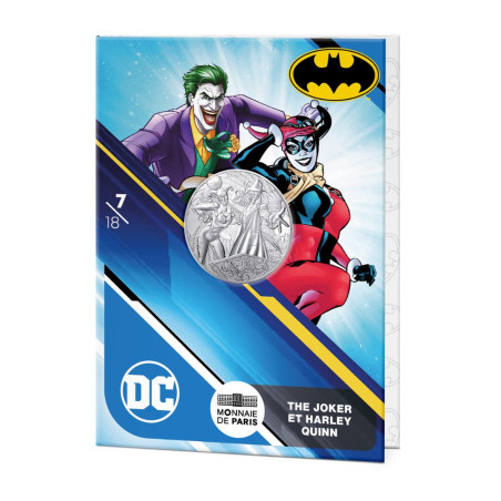 Monnaie de Paris 2025-   DC COMICS - Coffret + VAGUE 1+Vague 2- La collection Complète 10€ Argent