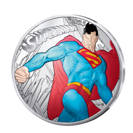 Monnaie de Paris 2025-   DC COMICS - Coffret + VAGUE 1+Vague 2- La collection Complète 10€ Argent