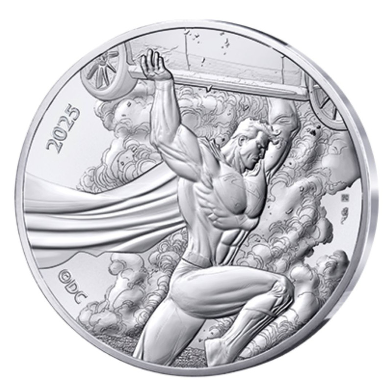 Monnaie de Paris 2025-   DC COMICS - Coffret + VAGUE 1+Vague 2- La collection Complète 10€ Argent