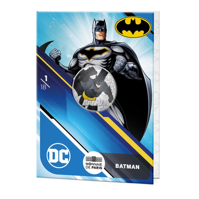 Monnaie de Paris 2025-   DC COMICS - Coffret + VAGUE 1+Vague 2- La collection Complète 10€ Argent