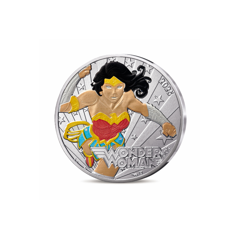 Monnaie de Paris 2025-   DC COMICS - Coffret + VAGUE 1+Vague 2- La collection Complète 10€ Argent