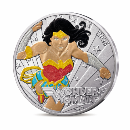 Monnaie de Paris 2025-   DC COMICS - Coffret + VAGUE 1+Vague 2- La collection Complète 10€ Argent