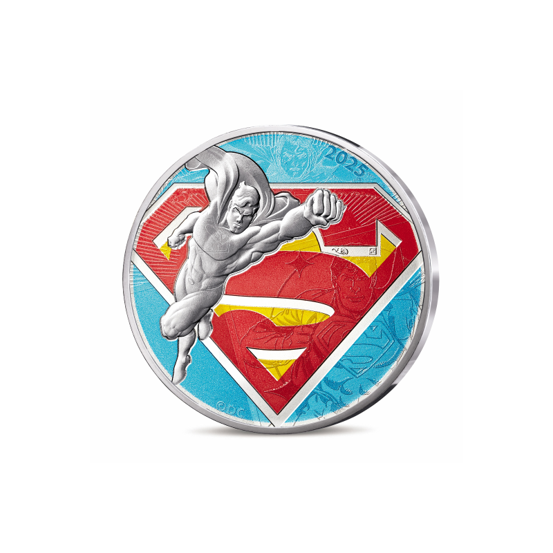 Monnaie de Paris 2025-   DC COMICS - Coffret + VAGUE 1+Vague 2- La collection Complète 10€ Argent