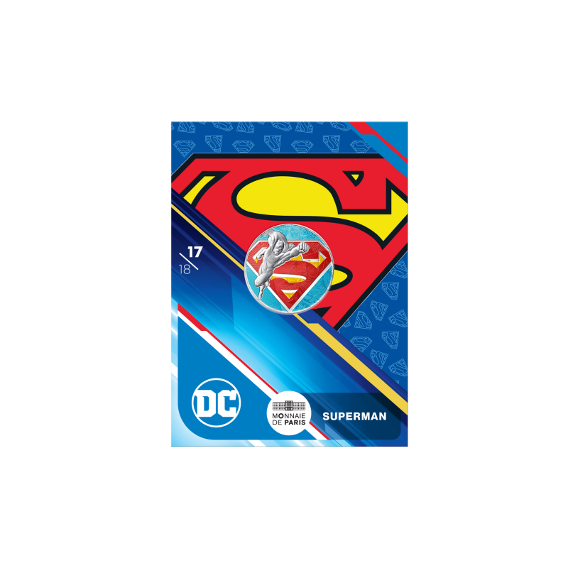 Monnaie de Paris 2025-   DC COMICS - Coffret + VAGUE 1+Vague 2- La collection Complète 10€ Argent