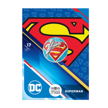 Monnaie de Paris 2025-   DC COMICS - Coffret + VAGUE 1+Vague 2- La collection Complète 10€ Argent