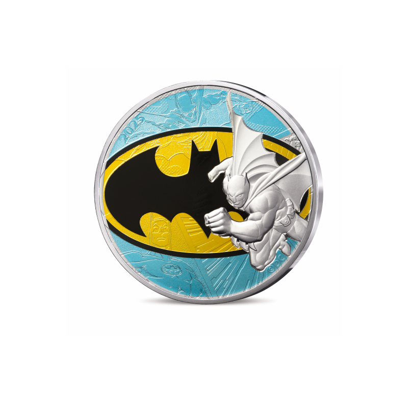 Monnaie de Paris 2025-   DC COMICS - Coffret + VAGUE 1+Vague 2- La collection Complète 10€ Argent