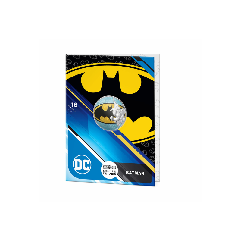 Monnaie de Paris 2025-   DC COMICS - Coffret + VAGUE 1+Vague 2- La collection Complète 10€ Argent