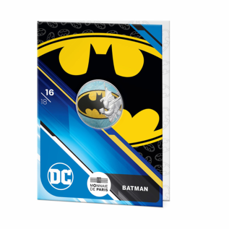 Monnaie de Paris 2025-   DC COMICS - Coffret + VAGUE 1+Vague 2- La collection Complète 10€ Argent