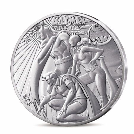 Monnaie de Paris 2025-   DC COMICS - Coffret + VAGUE 1+Vague 2- La collection Complète 10€ Argent