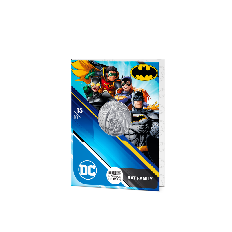 Monnaie de Paris 2025-   DC COMICS - Coffret + VAGUE 1+Vague 2- La collection Complète 10€ Argent