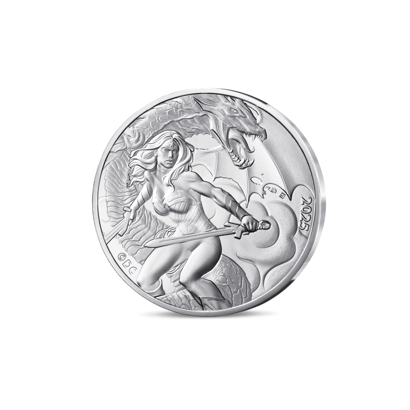 Monnaie de Paris 2025-   DC COMICS - Coffret + VAGUE 1+Vague 2- La collection Complète 10€ Argent