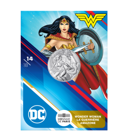Monnaie de Paris 2025-   DC COMICS - Coffret + VAGUE 1+Vague 2- La collection Complète 10€ Argent
