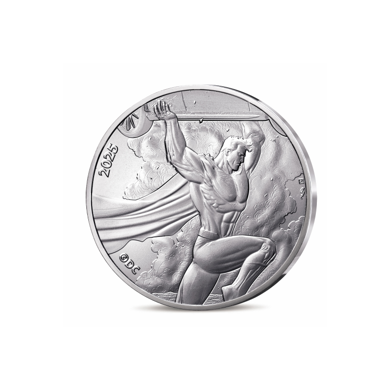 Monnaie de Paris 2025-   DC COMICS - Coffret + VAGUE 1+Vague 2- La collection Complète 10€ Argent