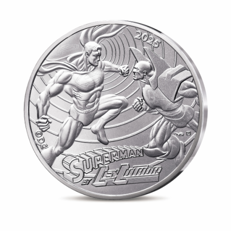 Monnaie de Paris 2025-   DC COMICS - Coffret + VAGUE 1+Vague 2- La collection Complète 10€ Argent