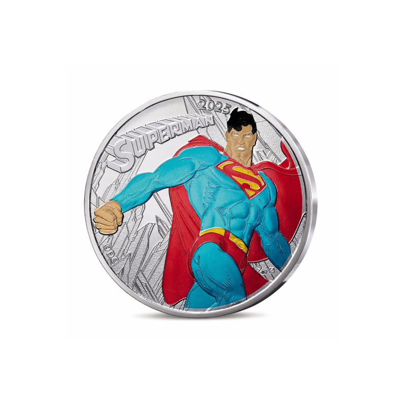 Monnaie de Paris 2025-   DC COMICS - Coffret + VAGUE 1+Vague 2- La collection Complète 10€ Argent