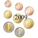 Luxembourg 2009 : série de 1 cent à 2 euros