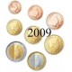 Luxembourg 2009 : série de 1 cent à 2 euros