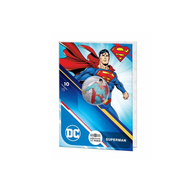 Monnaie de Paris 2025-   DC COMICS - Coffret + VAGUE 1+Vague 2- La collection Complète 10€ Argent