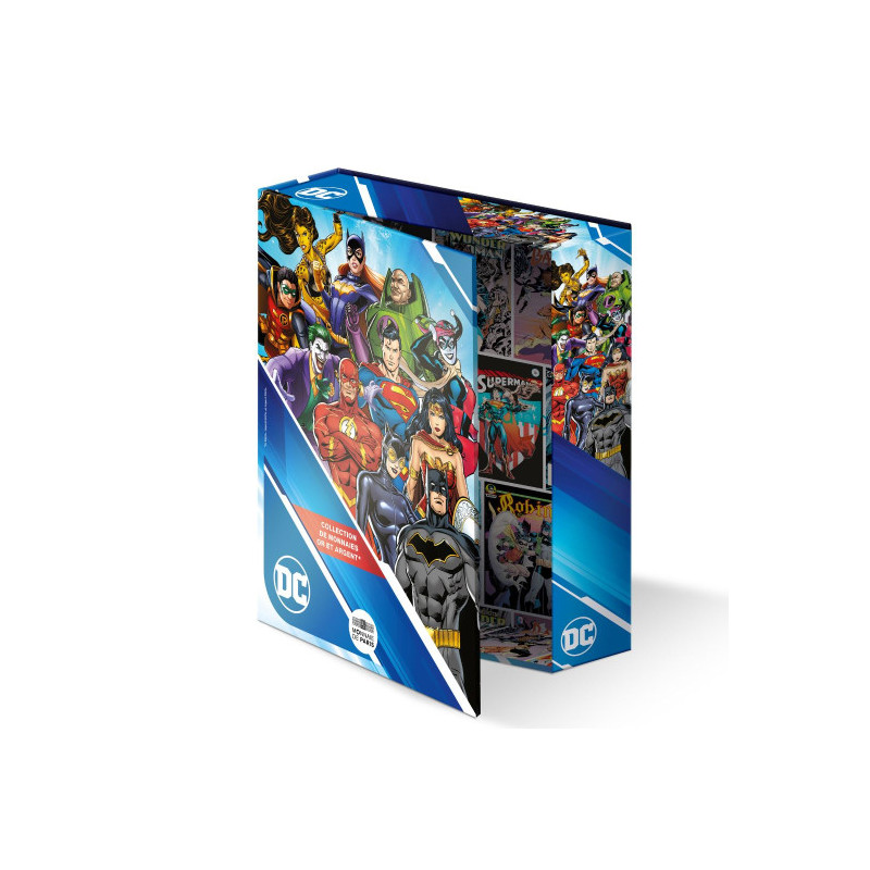 Monnaie de Paris 2025-   DC COMICS - Coffret + VAGUE 1+Vague 2- La collection Complète 10€ Argent