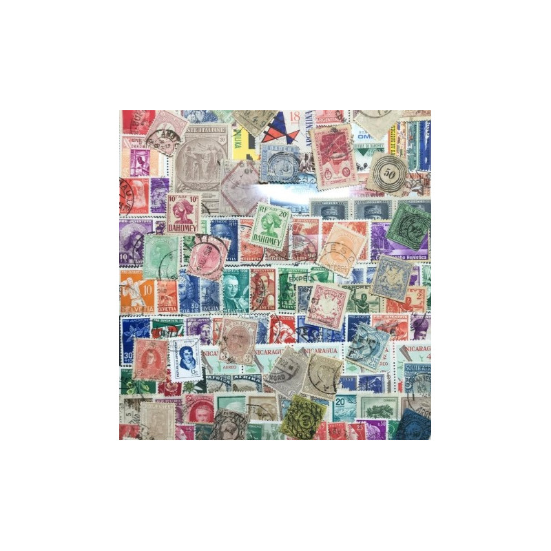 200 timbres du Monde- Offre Exceptionnelle