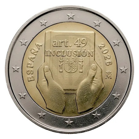 Espagne 2026 - 2 euro commémorative - Monastère de Poblet - Patrimoine de l'Unesco