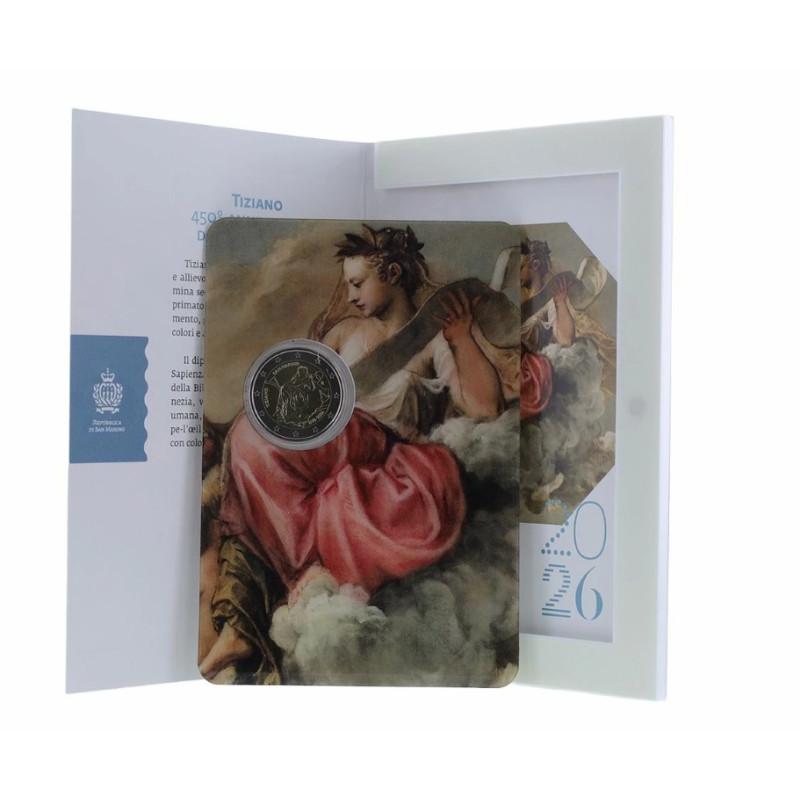 Saint Marin 2026 - 2 euro commémorative - Le Titien