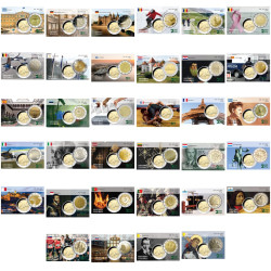Collection complète 2024 - 35 cartes commémoratives