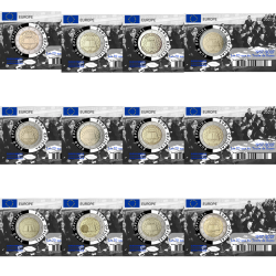 Collection complète 2027 - 12 Coincards - 70 ans traité de Rome -1957/2027