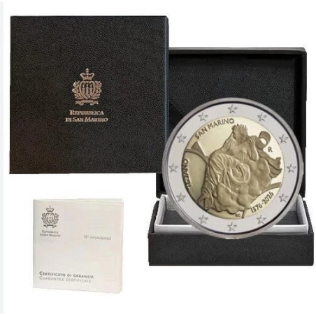 Saint Marin 2026 - 2 euro commémorative - Le Titien BE