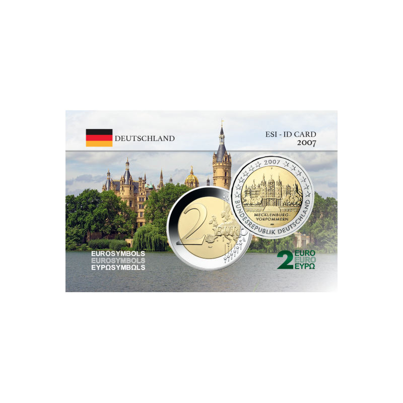 Allemagne série complète - 23 cartes commémoratives