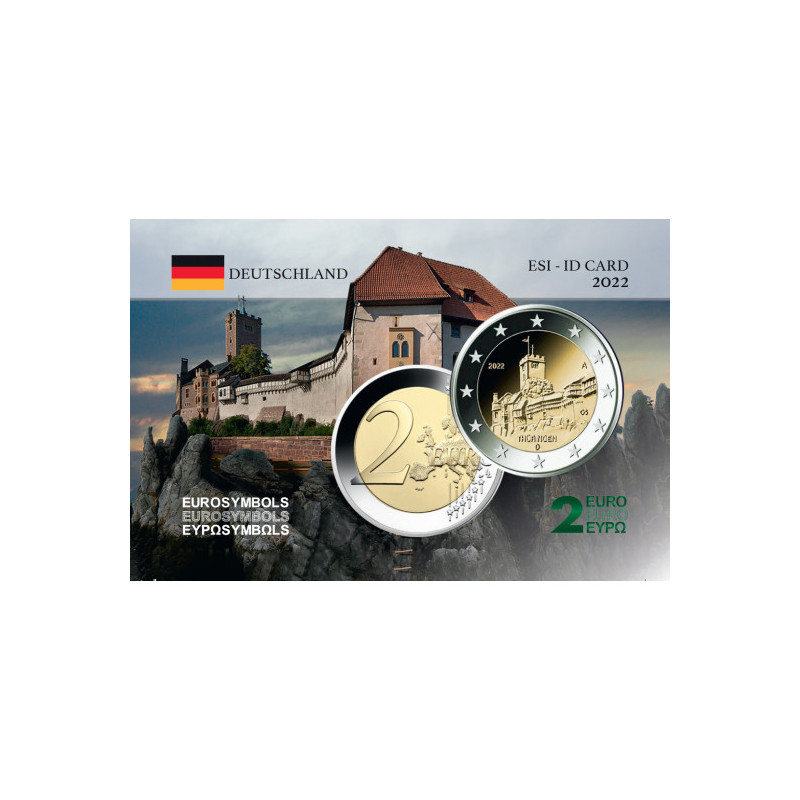 Allemagne série complète - 23 cartes commémoratives