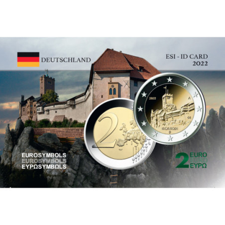 Allemagne série complète - 23 cartes commémoratives