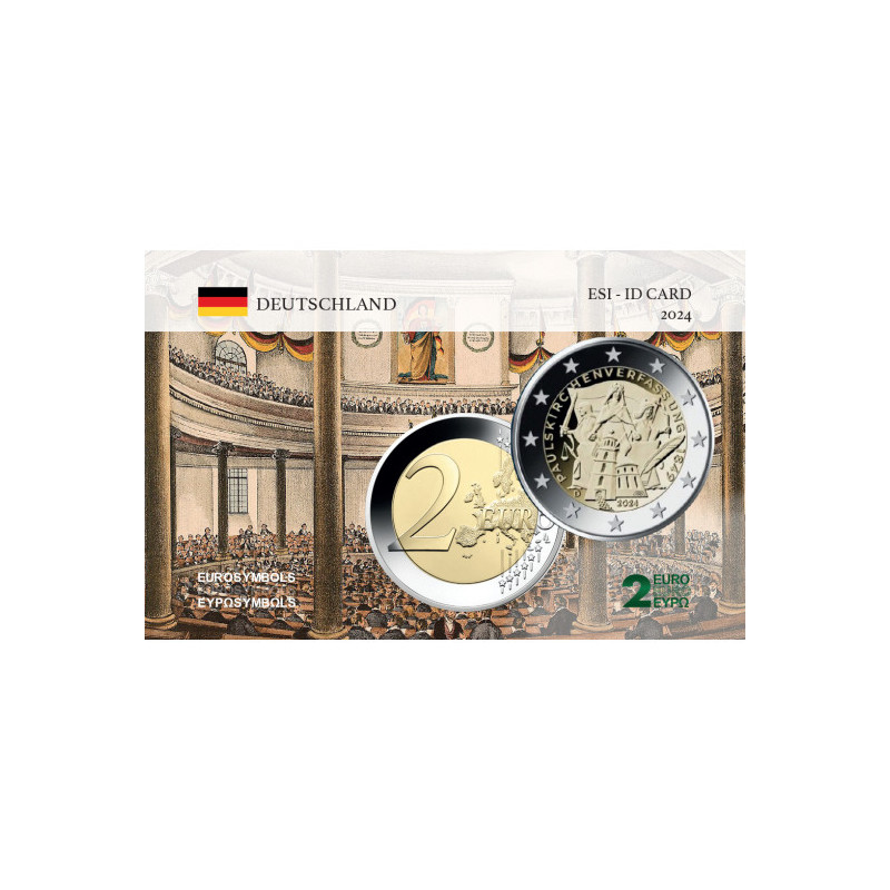 Allemagne série complète - 23 cartes commémoratives