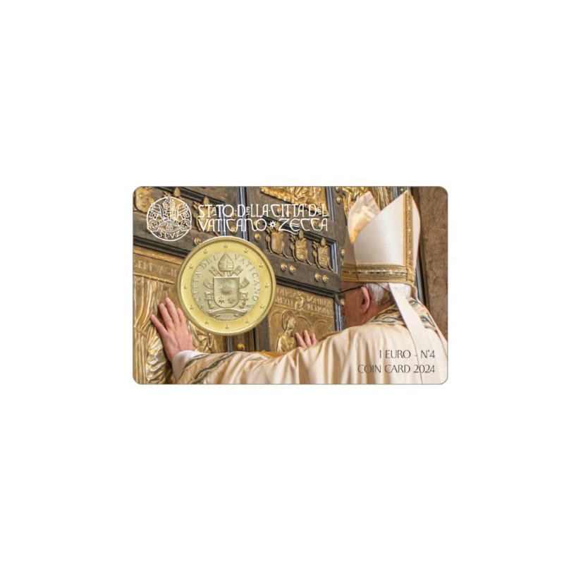 Vatican 2024 - Coincard 1 euro Jubilé