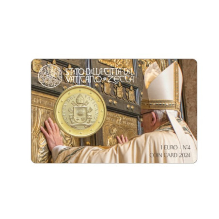 Vatican 2024 - Coincard 1 euro Jubilé