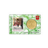 Vatican 2024- Collection complète- Coincards 50cts + timbre x 4