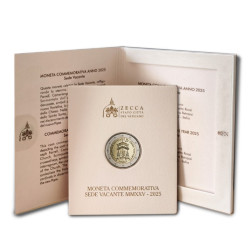 Vatican 2025 -Coffret BU 2 euro commémorative  - Sede Vacante