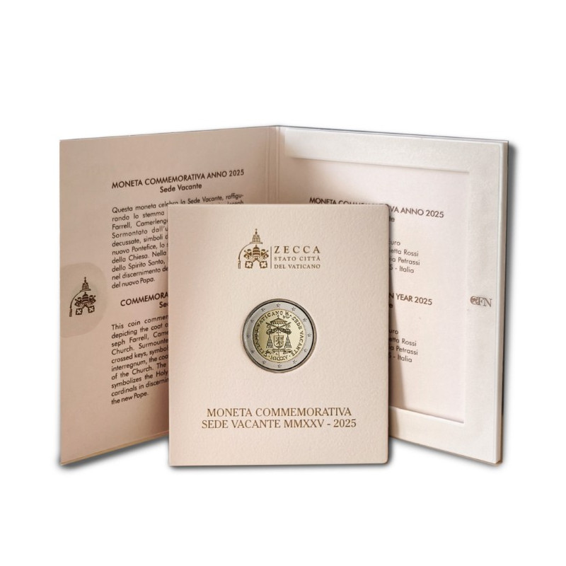 Vatican 2025 -Coffret BU 2 euro commémorative  - Sede Vacante