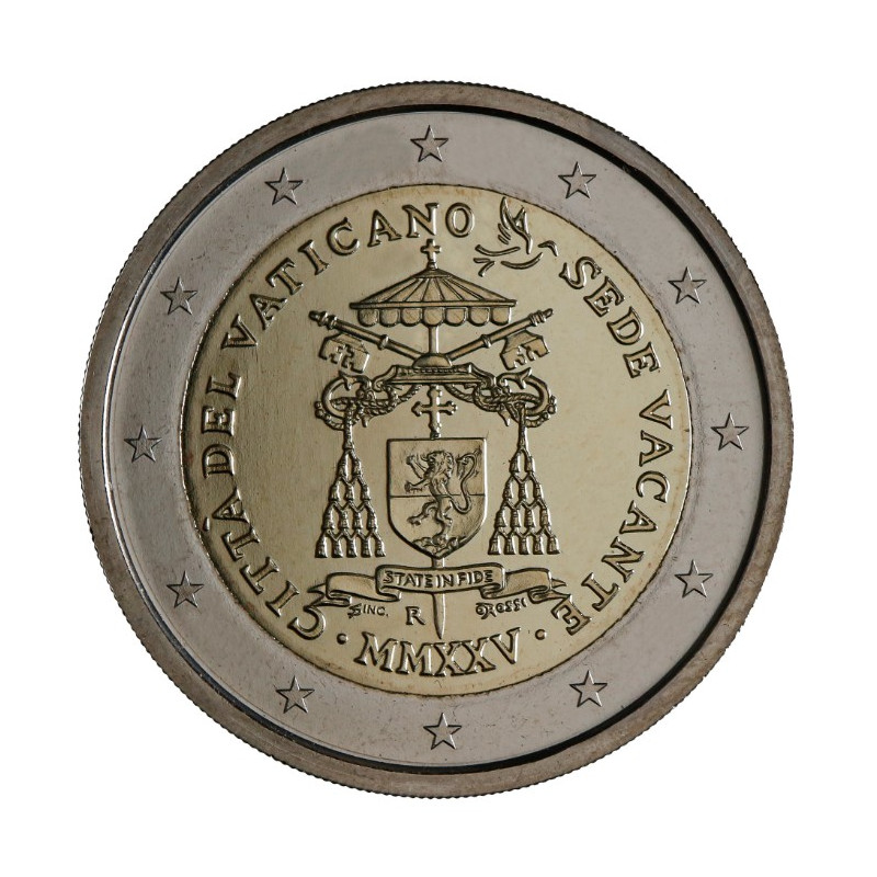 Vatican 2025 -Coffret BU 2 euro commémorative  - Sede Vacante