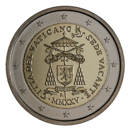 Vatican 2025 -Coffret BU 2 euro commémorative  - Sede Vacante