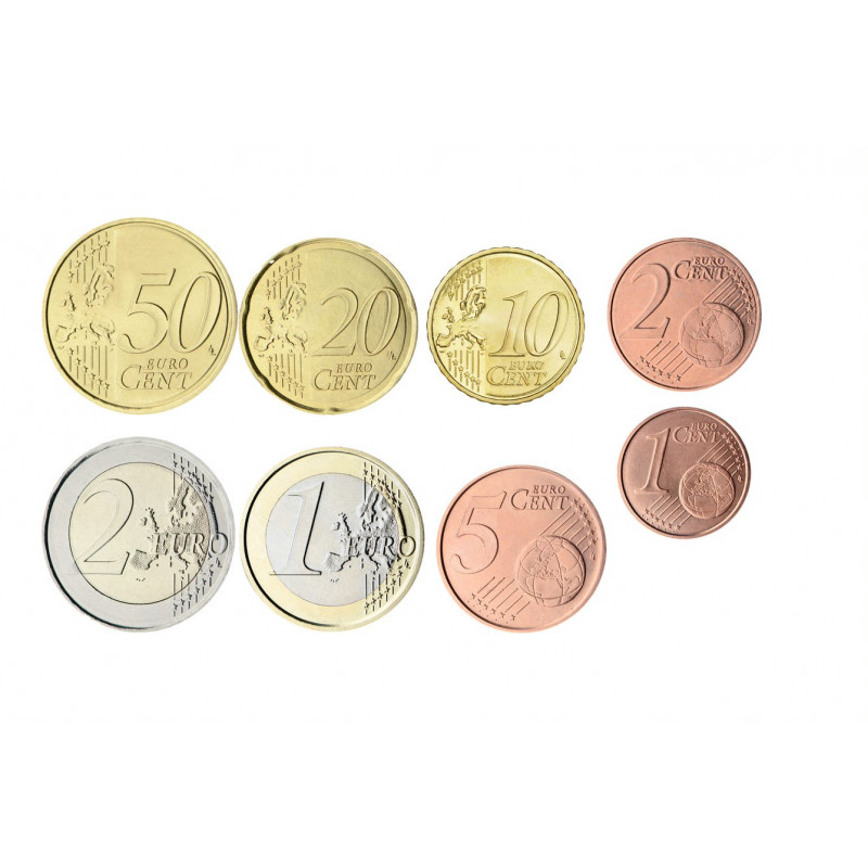 Allemagne 2012 : Série complète euro neuve inclus 2 euro commémorative 10 ans de l'euro
