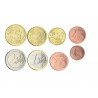Allemagne 2012 : Série complète euro neuve inclus 2 euro commémorative 10 ans de l'euro